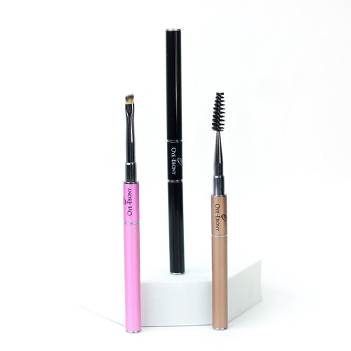 BLACK- DUAL BROW BRUSH